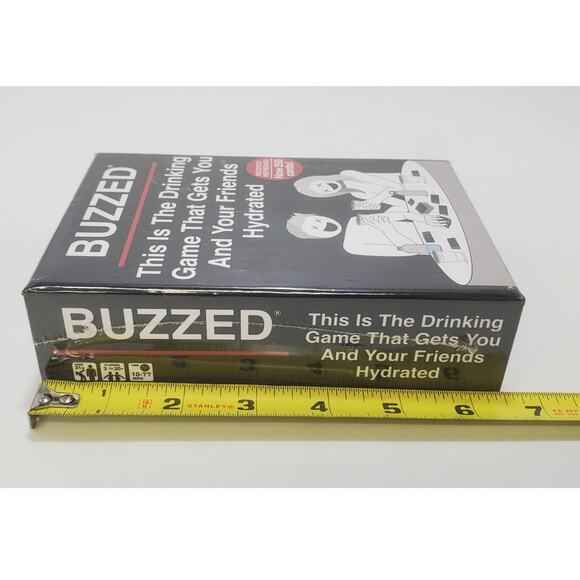 Buzzed Drinking Game Hydration Recently Refreshed Edition 250 Fun Adult Cards - Picture 5 of 6
